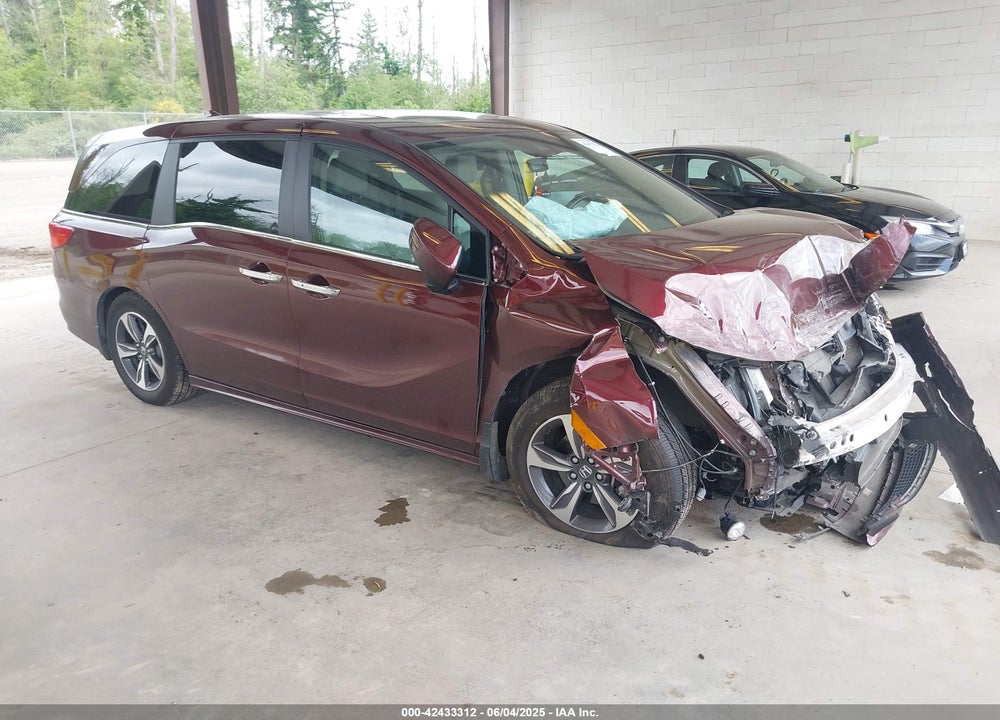 2019 HONDA ODYSSEY TOURING VIN: 5FNRL6H88KB030847