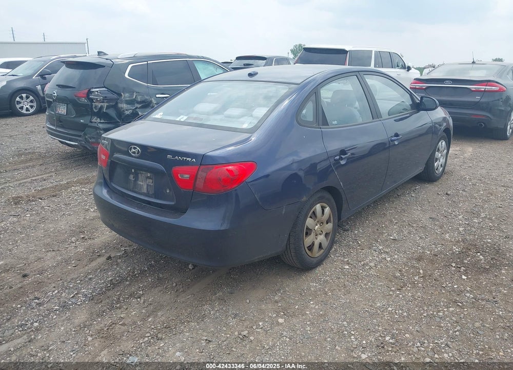 2008 HYUNDAI ELANTRA GLS/SE VIN: KMHDU46D98U516297
