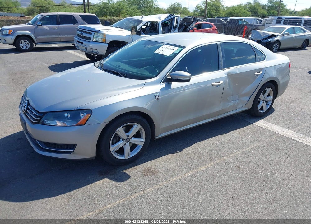 2014 VOLKSWAGEN PASSAT 1.8T WOLFSBURG EDITION VIN: 1VWAT7A39EC055174