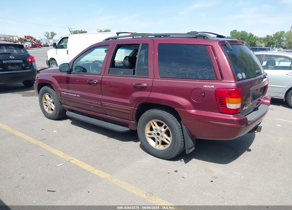 1999 JEEP GRAND CHEROKEE LIMITED VIN: 1J4GW68S9XC653855