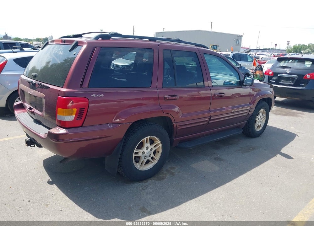 1999 JEEP GRAND CHEROKEE LIMITED VIN: 1J4GW68S9XC653855