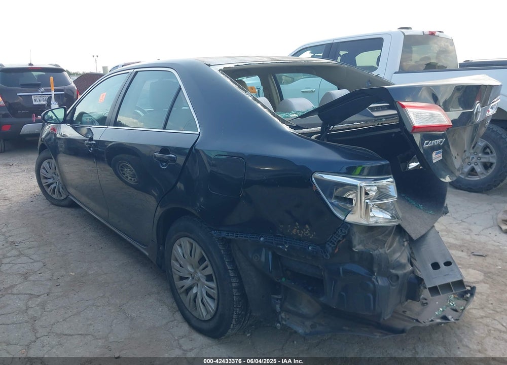 2012 TOYOTA CAMRY LE VIN: 4T4BF1FK0CR198955