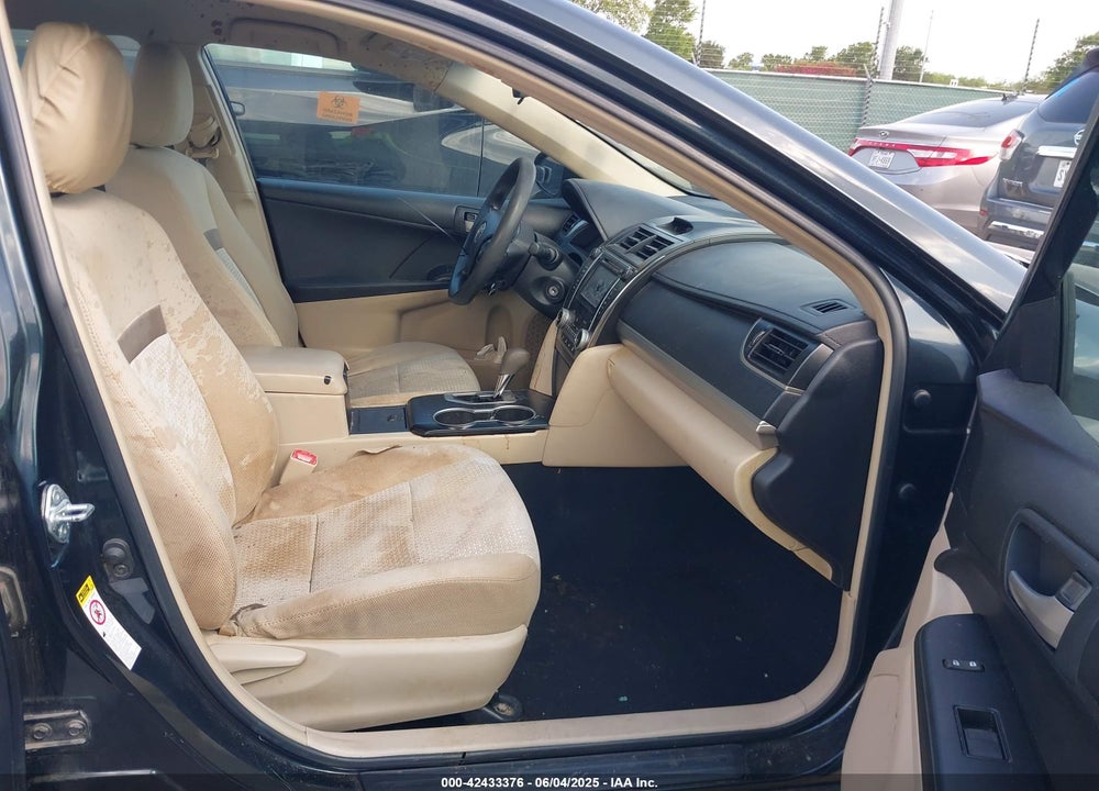 2012 TOYOTA CAMRY LE VIN: 4T4BF1FK0CR198955