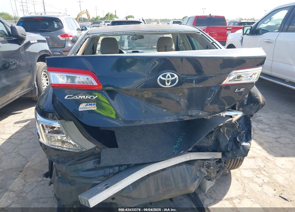 2012 TOYOTA CAMRY LE VIN: 4T4BF1FK0CR198955