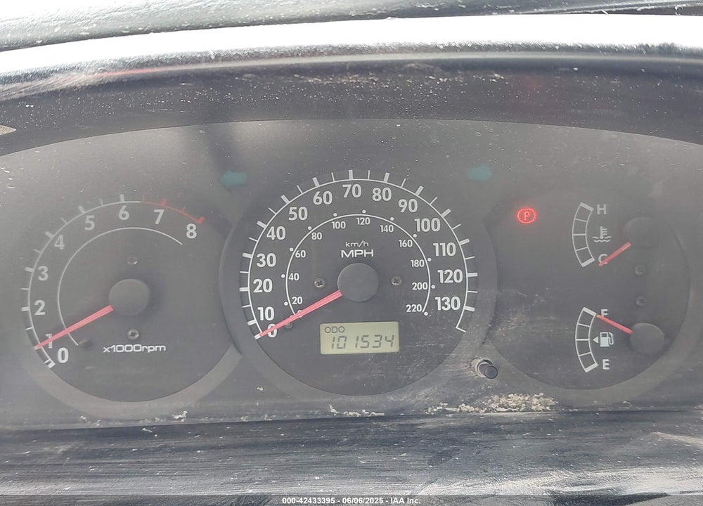 2003 KIA SPECTRA LS VIN: KNAFB121335301950
