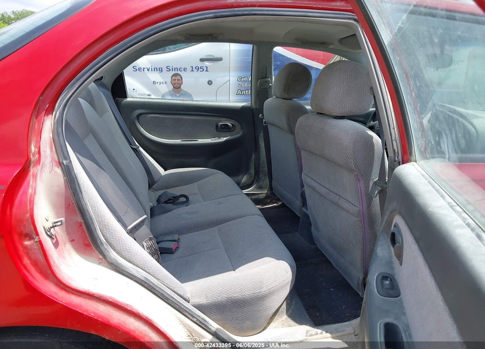 2003 KIA SPECTRA LS VIN: KNAFB121335301950
