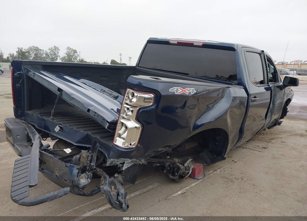 2022 CHEVROLET SILVERADO 1500 VIN: 1GCPDBEK5NZ586481