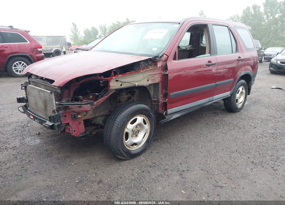 2002 HONDA CR-V LX VIN: SHSRD78422U013261