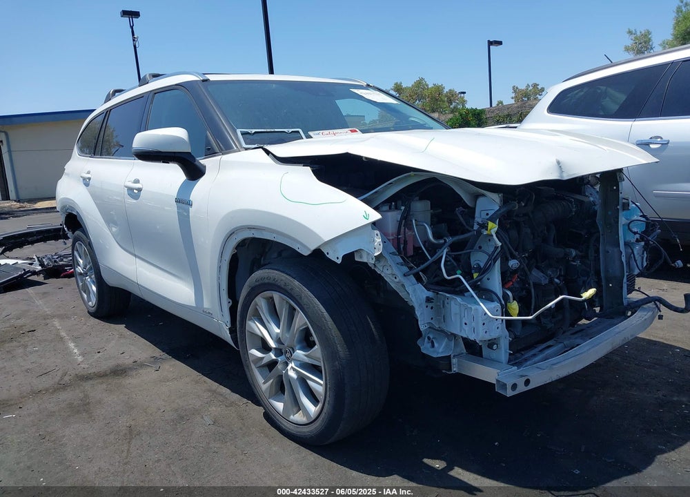 2021 TOYOTA HIGHLANDER VIN: 5TDXBRCH7MS039802