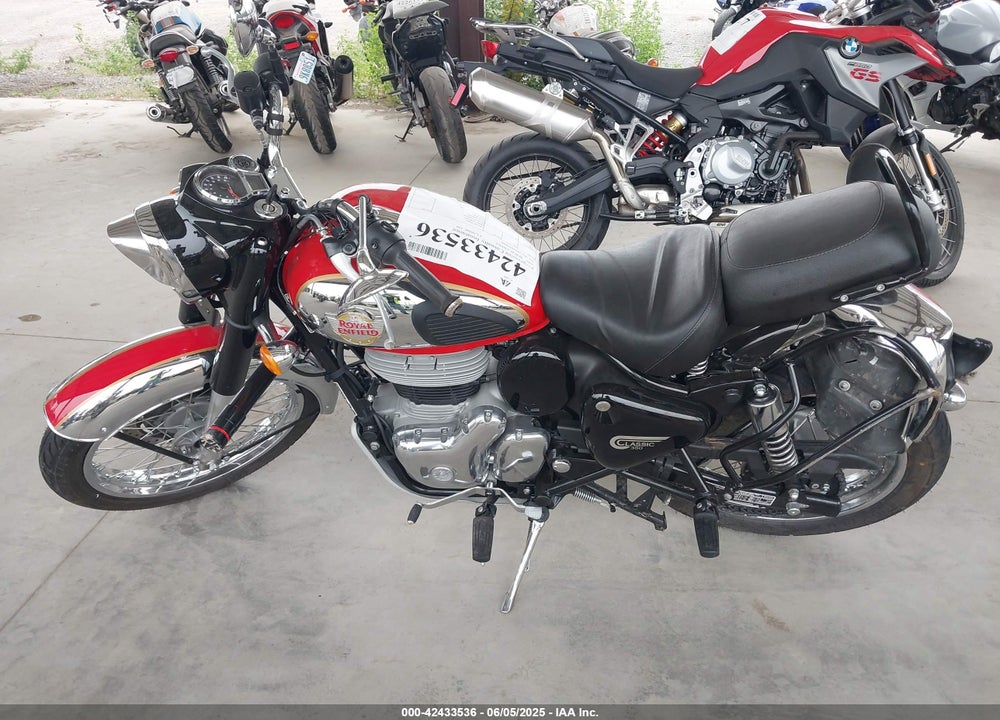 2024 ROYAL ENFIELD MOTORS CLASSIC 350 VIN: ME3FAP209RV300447
