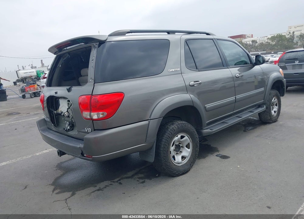 2005 TOYOTA SEQUOIA LIMITED V8 VIN: 5TDZT38A45S248737
