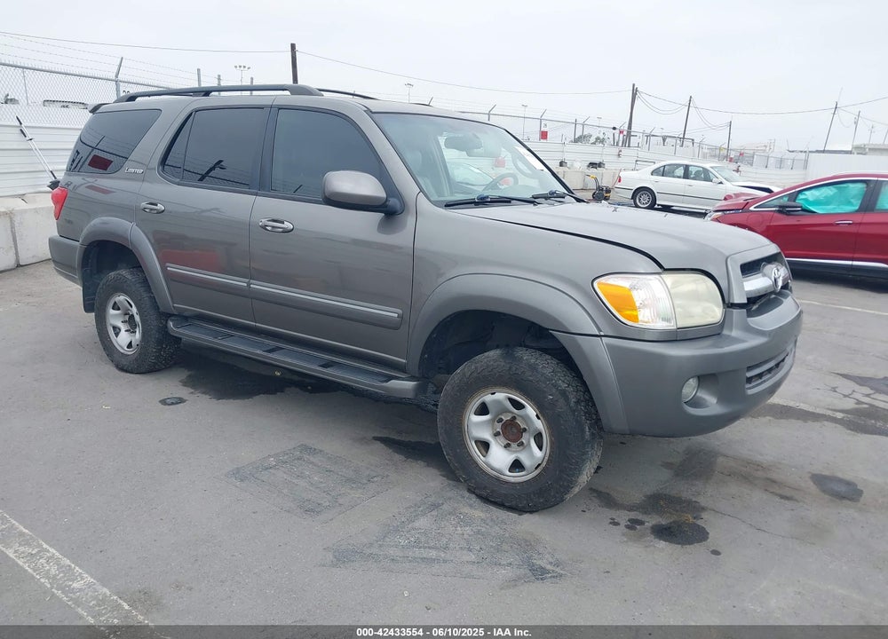 2005 TOYOTA SEQUOIA LIMITED V8 VIN: 5TDZT38A45S248737