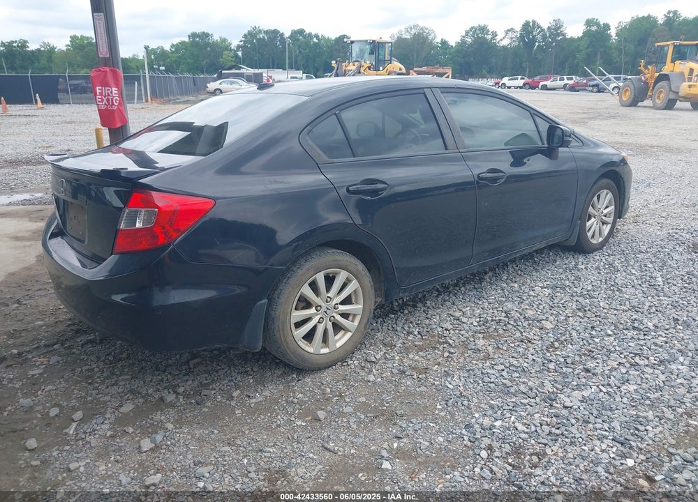 2012 HONDA CIVIC VIN: 19XFB2F9XCE004428
