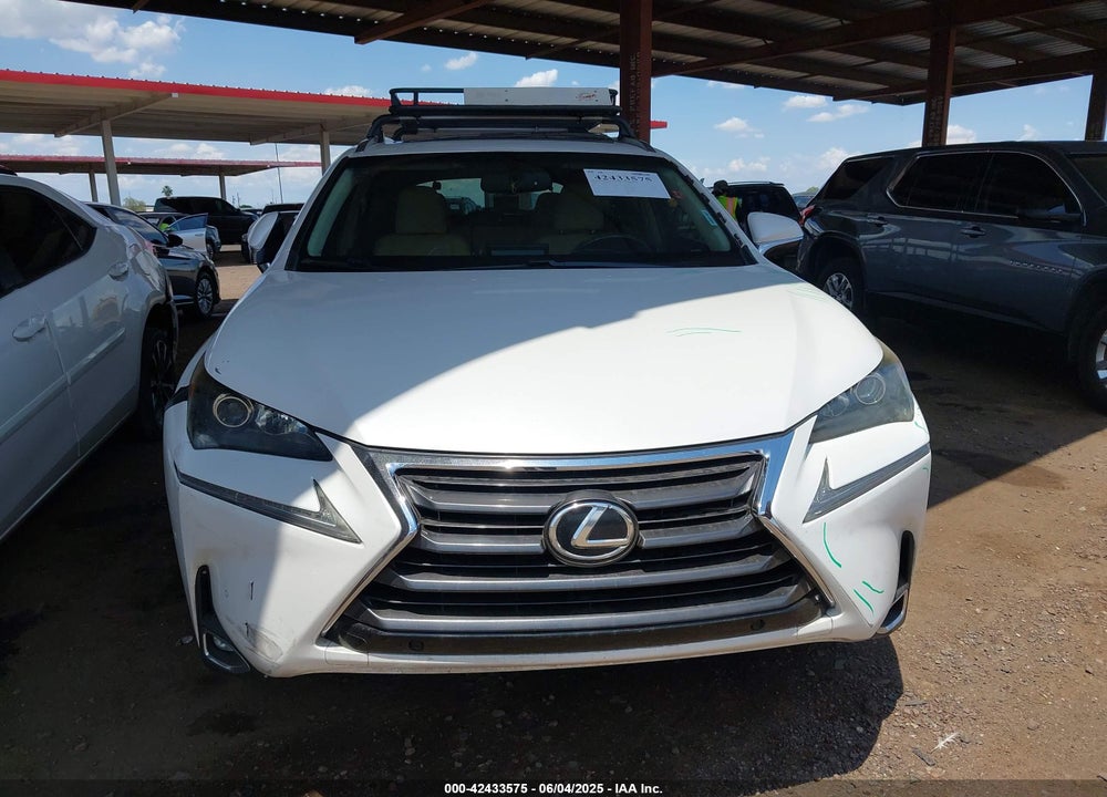 2016 LEXUS NX 200T VIN: JTJYARBZ0G2023614