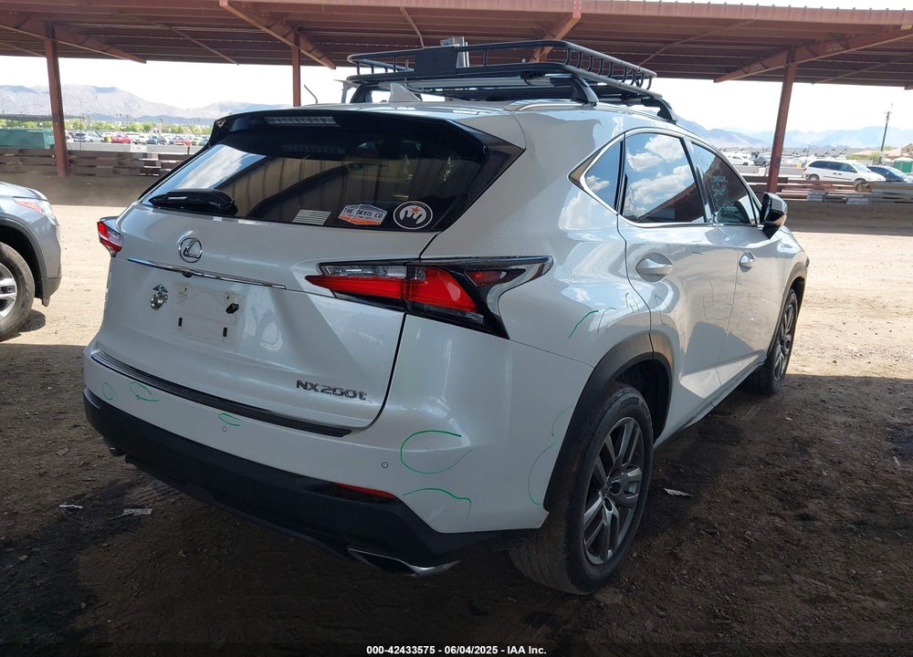 2016 LEXUS NX 200T VIN: JTJYARBZ0G2023614