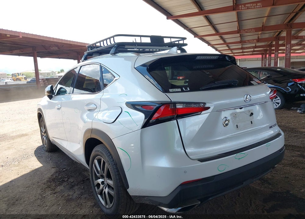 2016 LEXUS NX 200T VIN: JTJYARBZ0G2023614