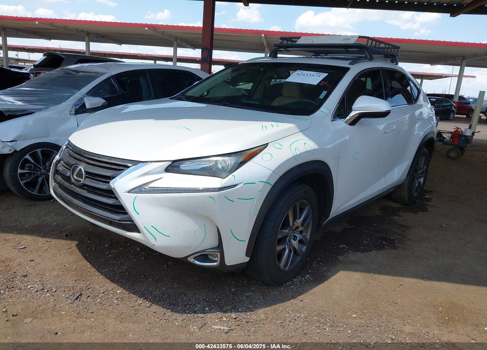 2016 LEXUS NX 200T VIN: JTJYARBZ0G2023614