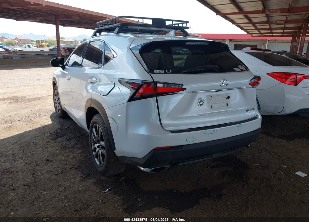 2016 LEXUS NX 200T VIN: JTJYARBZ0G2023614