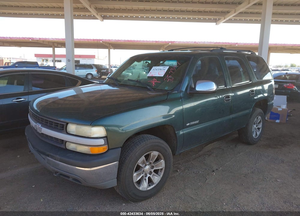 2002 CHEVROLET TAHOE SPECIAL SERVICES VIN: 1GNEK13ZX2J257347