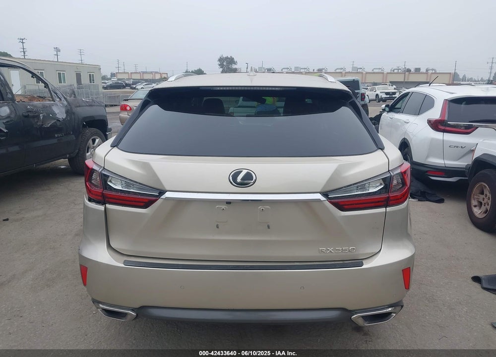 2016 LEXUS RX 350 VIN: 2T2ZZMCA7GC026468
