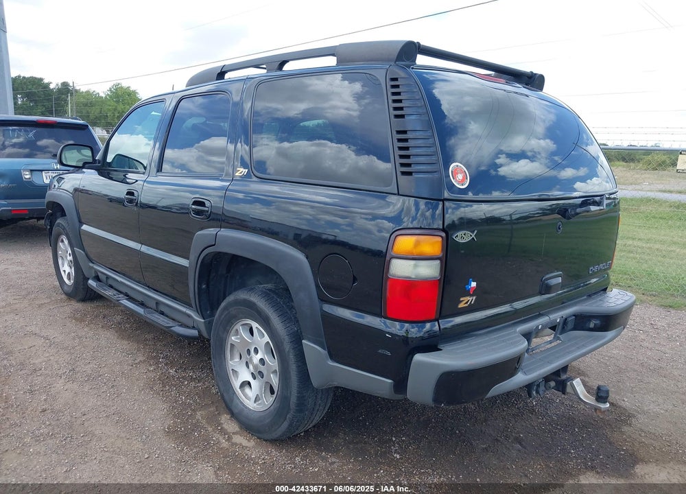 2004 CHEVROLET TAHOE Z71 VIN: 1GNEK13ZX4R184775
