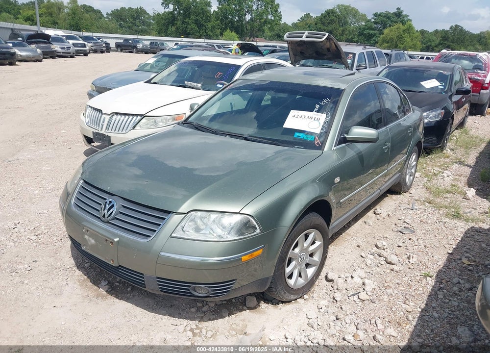 2004 VOLKSWAGEN PASSAT VIN: WVWPD63B34E070605