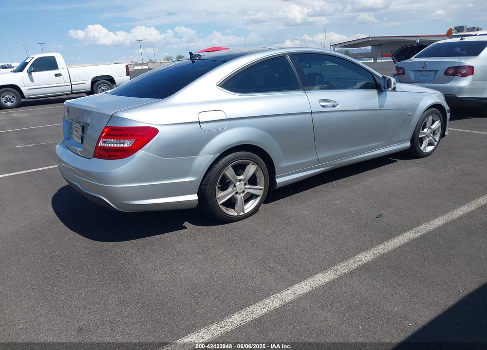 2012 MERCEDES-BENZ C 250 VIN: WDDGJ4HB0CF742530