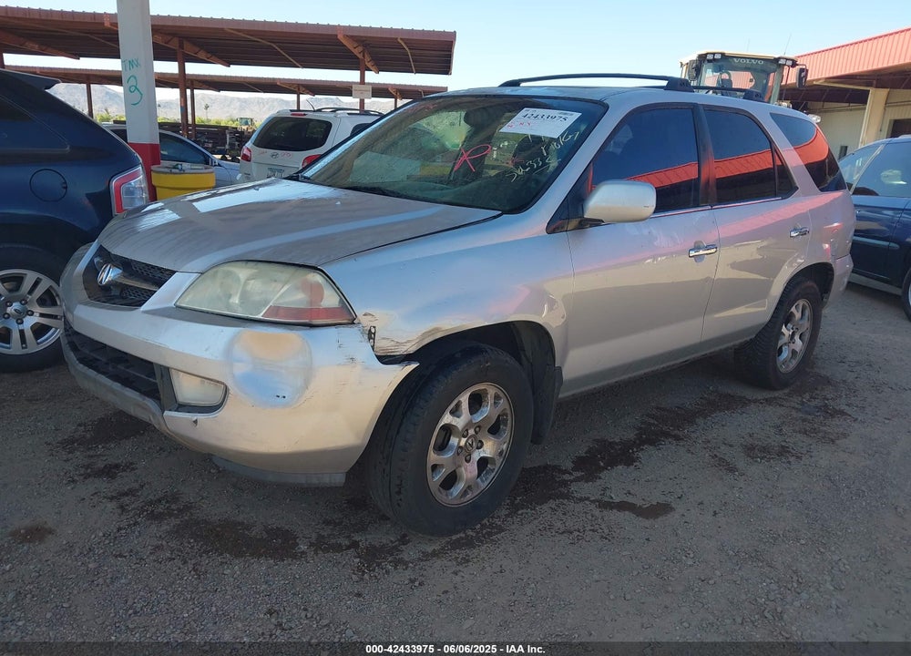 2001 ACURA MDX VIN: 2HNYD18821H506332