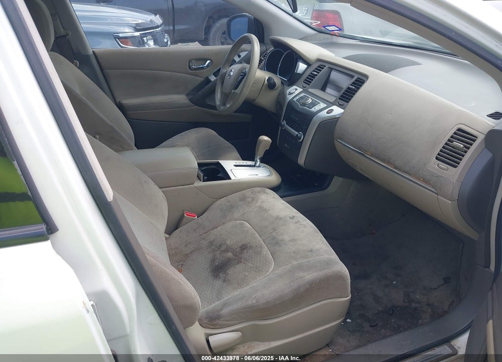 2010 NISSAN MURANO VIN: JN8AZ1MU9AW015306