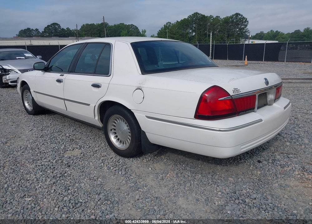 2000 MERCURY GRAND MARQUIS LS VIN: 2MEFM75WXYX632245