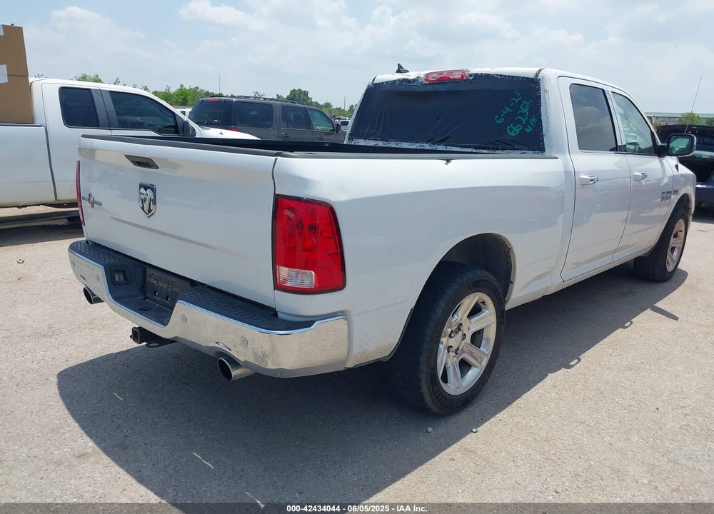 2017 RAM 1500 LONE STAR SILVER  4X2 6'4 BOX VIN: 1C6RR6TT3HS662362