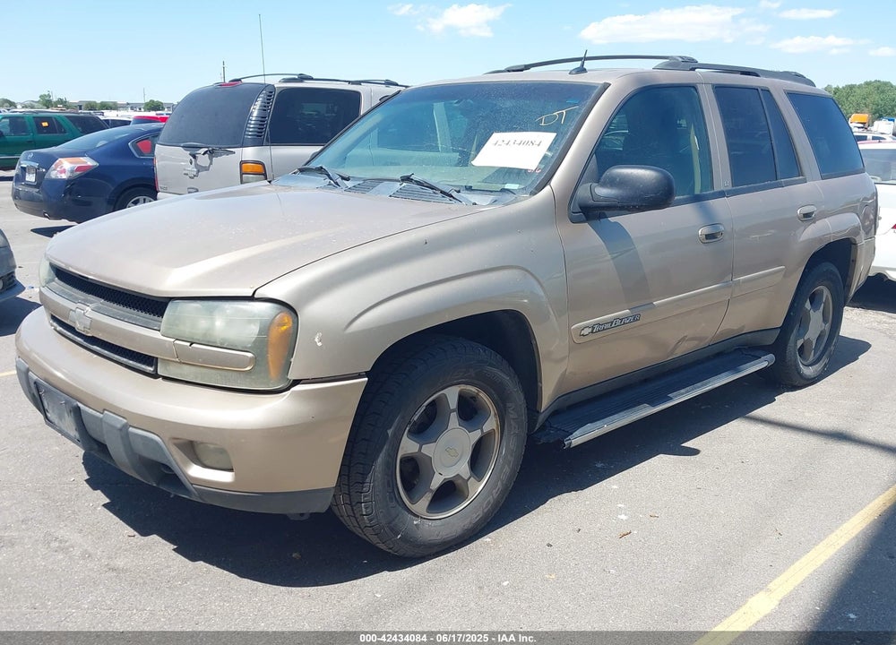 2004 CHEVROLET TRAILBLAZER LT VIN: 1GNDT13S242408223