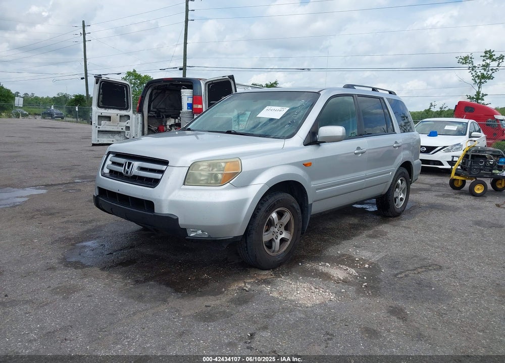 2006 HONDA PILOT VIN: 5FNYF18596B017350