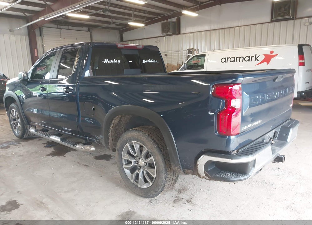 2021 CHEVROLET SILVERADO 1500 4WD DOUBLE CAB STANDARD BED LT VIN: 1GCRYDED3MZ138684