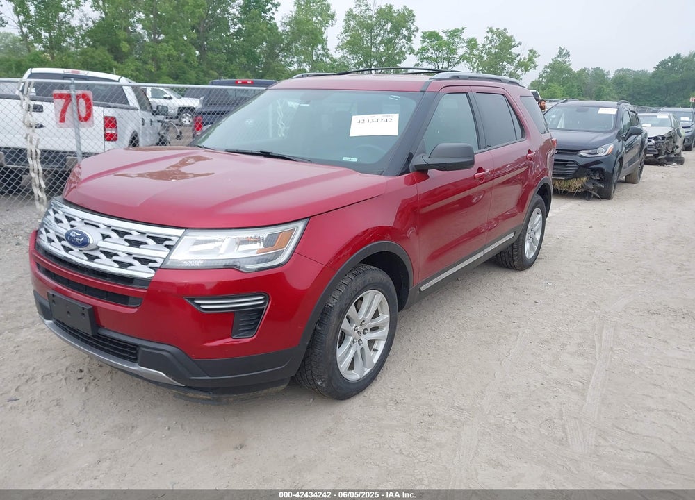2018 FORD EXPLORER XLT VIN: 1FM5K8D86JGC93678