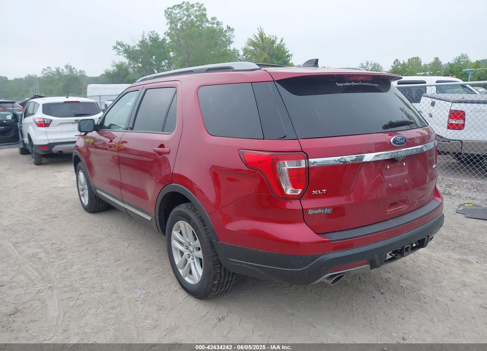 2018 FORD EXPLORER XLT VIN: 1FM5K8D86JGC93678