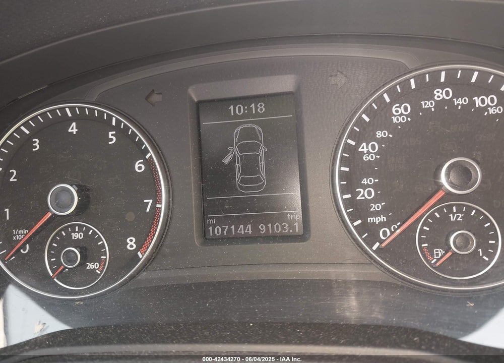 2014 VOLKSWAGEN PASSAT VIN: 1VWBS7A3XEC095108