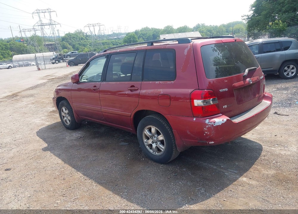 2004 TOYOTA HIGHLANDER V6 VIN: JTEEP21AX40028202
