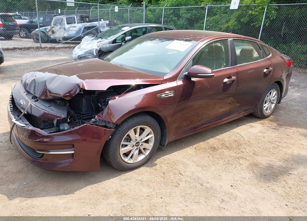 2018 KIA OPTIMA VIN: 5XXGT4L36JG185545