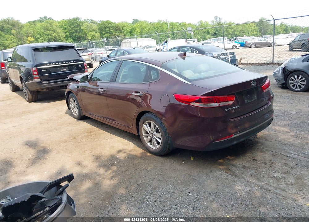 2018 KIA OPTIMA VIN: 5XXGT4L36JG185545