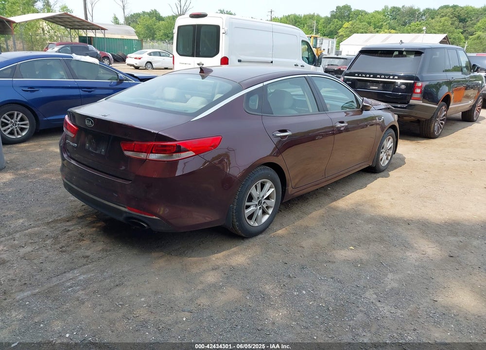 2018 KIA OPTIMA VIN: 5XXGT4L36JG185545