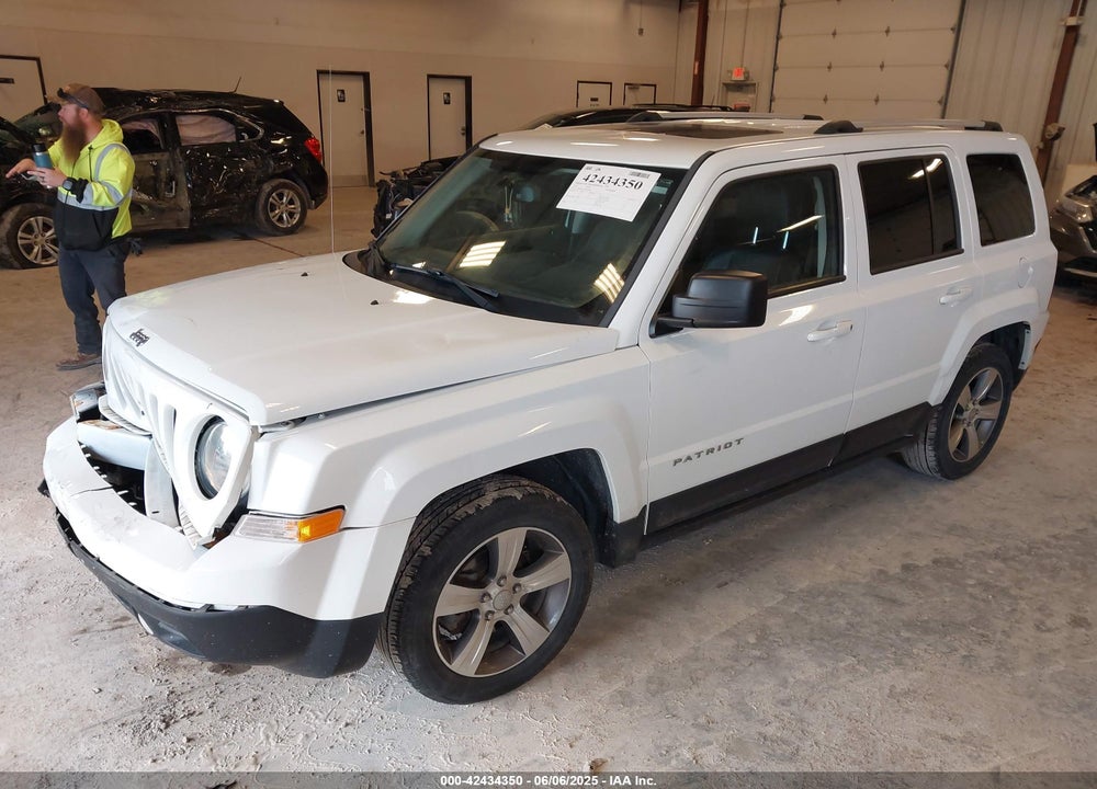 2017 JEEP PATRIOT HIGH ALTITUDE FWD VIN: 1C4NJPFA3HD187816