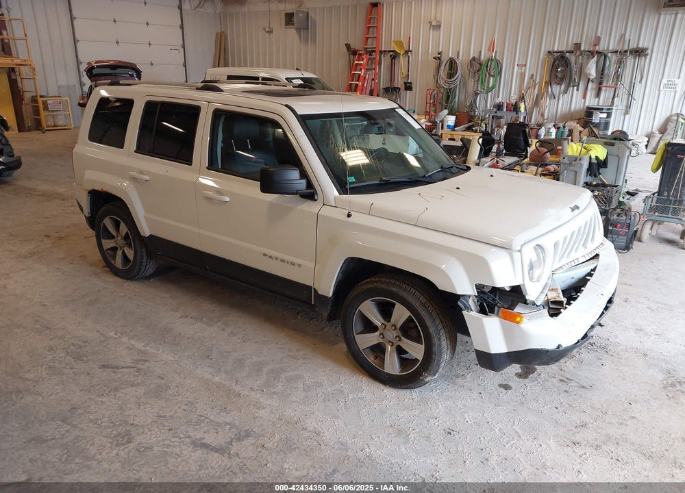 2017 JEEP PATRIOT HIGH ALTITUDE FWD VIN: 1C4NJPFA3HD187816