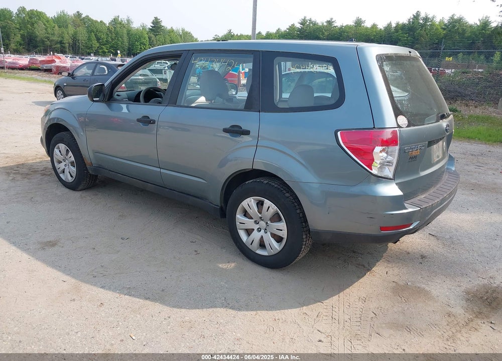 2009 SUBARU FORESTER 2.5X VIN: JF2SH61659H738609