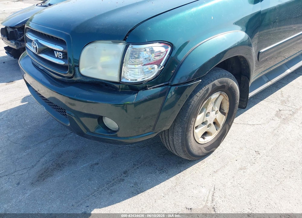 2001 TOYOTA SEQUOIA LIMITED V8 VIN: 5TDBT48A01S036192