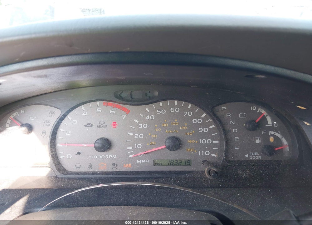 2001 TOYOTA SEQUOIA LIMITED V8 VIN: 5TDBT48A01S036192