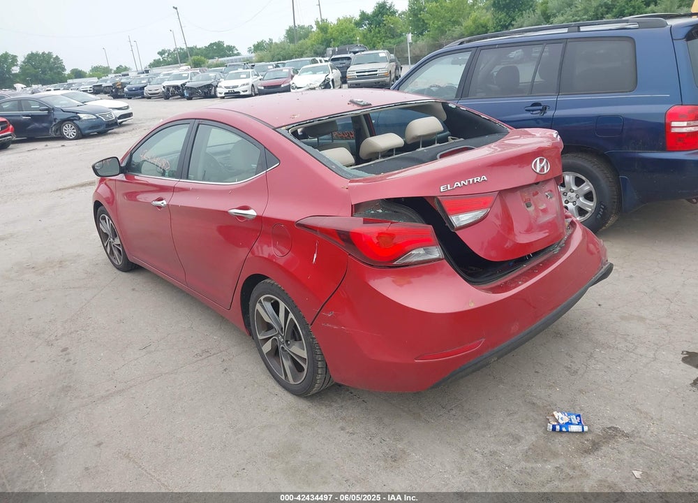 2014 HYUNDAI ELANTRA LIMITED VIN: KMHDH4AEXEU129645