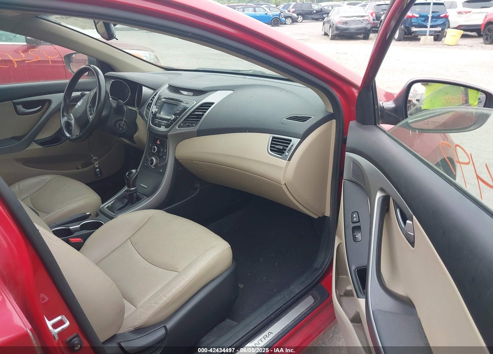 2014 HYUNDAI ELANTRA LIMITED VIN: KMHDH4AEXEU129645