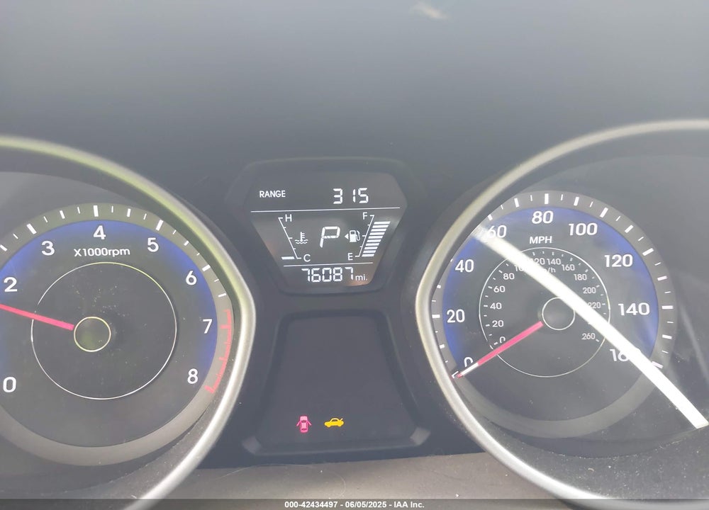 2014 HYUNDAI ELANTRA LIMITED VIN: KMHDH4AEXEU129645