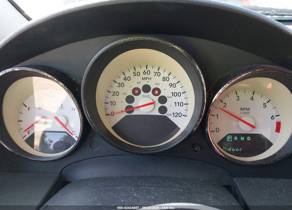 2008 DODGE CALIBER R/T VIN: 1B3HE78K38D636212
